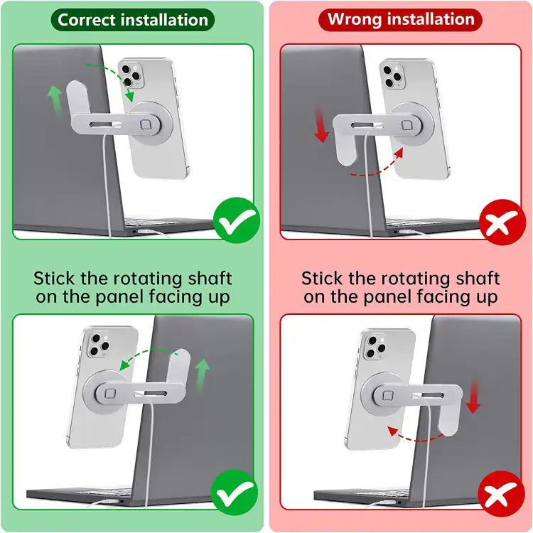 Wireless Charging Laptop Mount