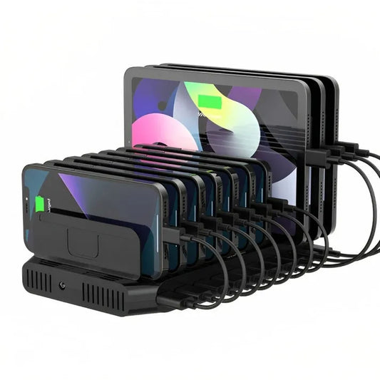 10-Port Multiple USB Charger Dock