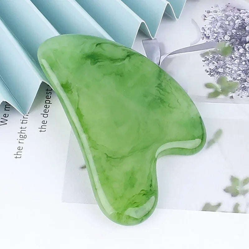 Natural Jade Gua Sha Scraper